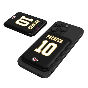 Keyscaper NFL Kansas City Chiefs Players Game Tactic Black Magnetic Credit Card Wallet - 1 of 3