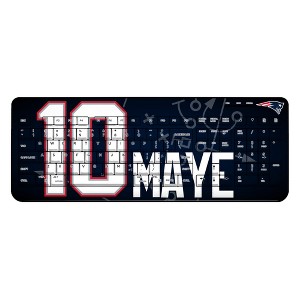 NFL New England Patriots Players Game Tactic Wireless USB Keyboard - 1 of 4