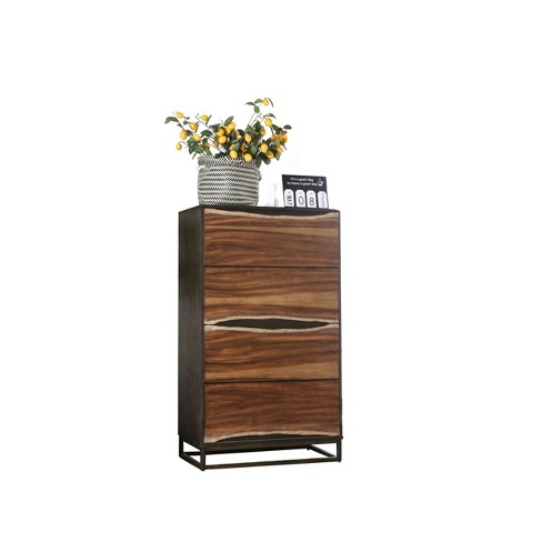 Jerrenna 4 Drawer Chest Dark Oak Dark Walnut Sun Pine Target