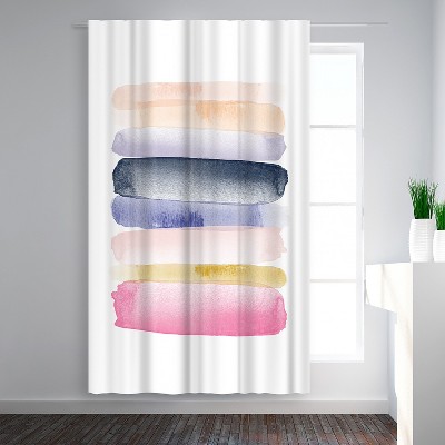 Americanflat Abstract 7 by Amy Brinkman Blackout Rod Pocket Single Curtain Panel 50x84