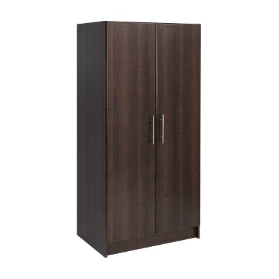 32" Elite Wardrobe Cabinet Espresso - Prepac