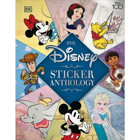The Disney Sticker Anthology - (DK Sticker Anthology) by DK (Hardcover)
