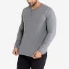 X RAY Men's V-Neck & Henley Long Sleeve T-Shirt - 3 of 4