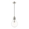 Livex Lighting Pendants 1 - Light Pendant in  Brushed Nickel - 4 of 4