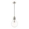 Livex Lighting Pendants 1 - Light Pendant in  Brushed Nickel - image 4 of 4