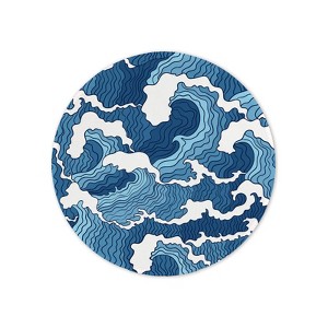 Scarlet Scope Round Premium Textured Mouse Pad - 1 of 4