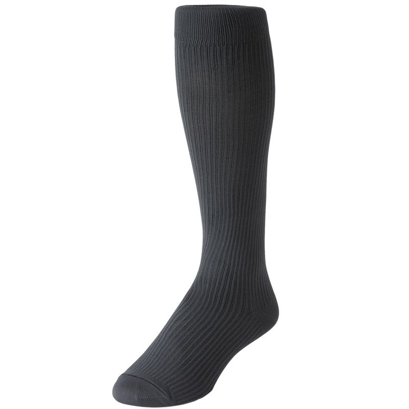 KingSize Men's Big & Tall Over-the-Calf Compression Silver Socks, 1 of 2