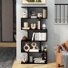 Sapphtopaz Modern Bookshelf with Storage Cubes Household Book Organization and Storage Simple Home Decor Shelves for Living Room - 4 of 4