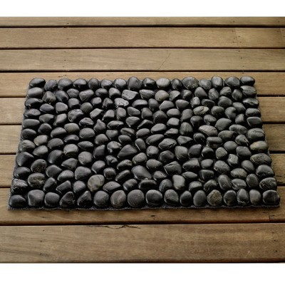 Pebble Stone Bath/Showermat - Foter