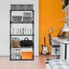 Vynxaria Heavy Duty 5-Shelf Utility Storage Shelves, Versatile Wire Rack, 1 Pack - 2 of 4