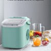 Black Self-Cleaning Ice Maker With Ice Scoop And Basket - 2 of 4