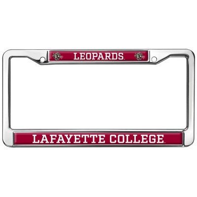 Lafayette College Mascot Full Size Standard License Plate Metal Frame
