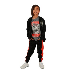 Youth Boys Five Nights at Freddy's 3 pc Hoodie T-Shirt Jogger T-shirt combo - 1 of 4