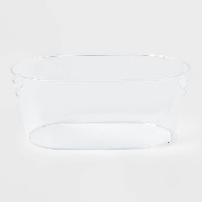 Clear Plastic 114 Tub 