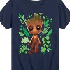 Boys' - Marvel - Guardians of the Galaxy Baby Groot Leaf Short Sleeve Graphic T-Shirt - 2 of 4