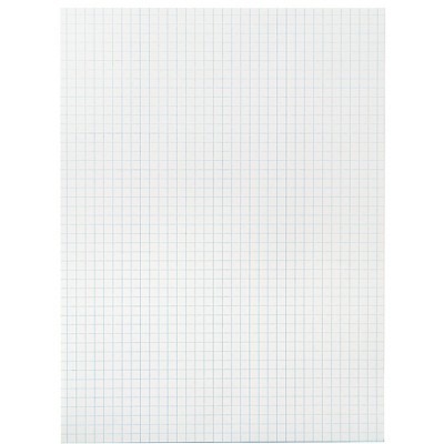 School Smart Graph Paper, 1/4 Inch Rule, 9 x 12 Inches, White, pk of 500