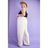 Women's Linen Wide Leg Pant - ee:some - 3 of 4