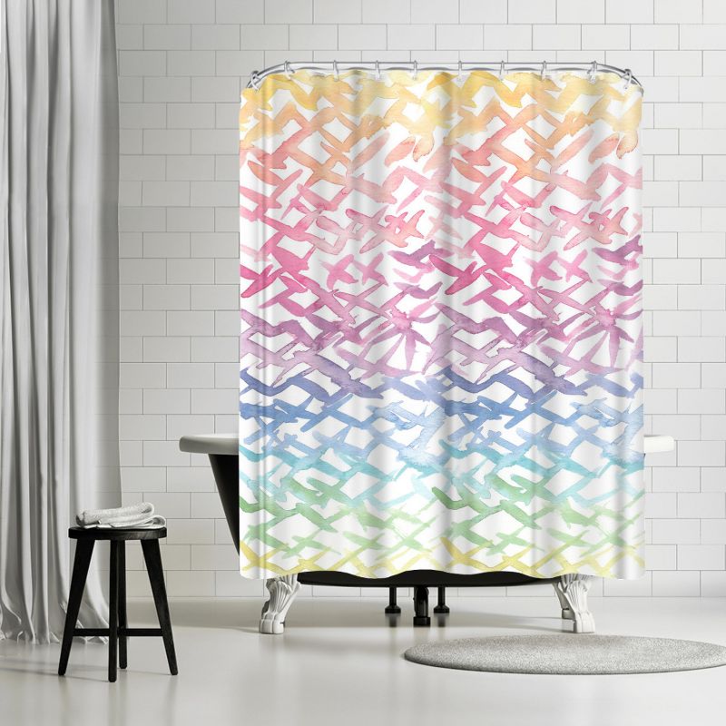 Americanflat 71" x 74" Shower Curtain by Victoria Nelson, 1 of 7