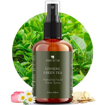 Tree To Tub Witch Hazel Toner for Sensitive Skin w/ Green Tea & Ginseng