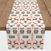 Scandinavian Reindeer Pattern  Table Runner - image 3 of 3