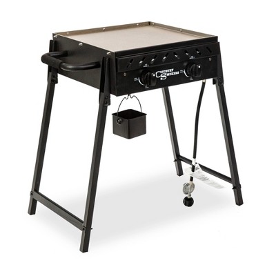 Country Smokers 2-Burner Gas Griddle 10666 Black