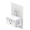 Kasa Smart Plug HS103P3 Smart Home Wi-Fi Outlet Works Voice control & IFTTT No Hub Required Remote Control 3-Pack White Manufacturer Refurbished - 2 of 3