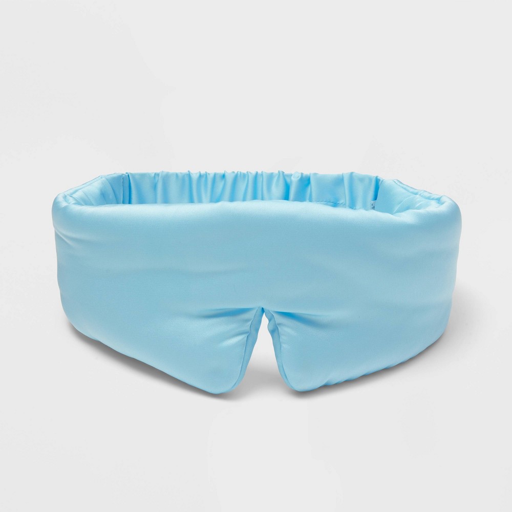 Women's Satin Eye Mask - Auden™ Blue One Size