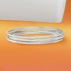 Ross-Simons Italian Sterling Silver Jewelry Set: 3 Polished Bangle Bracelets - 3 of 4