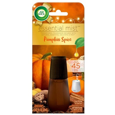 Air Wick Essential Mist Refill Air Freshener - Pumpkin Spice - 0.67oz