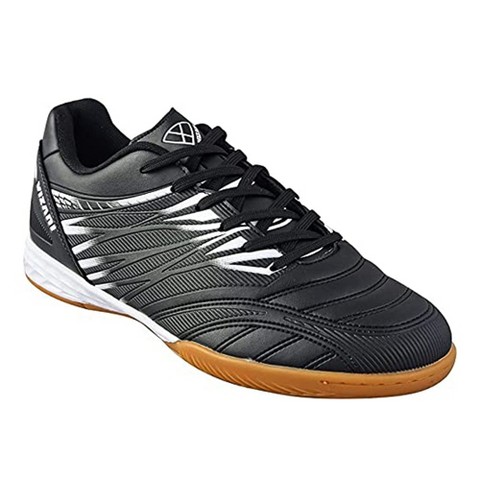 Vizari Men's 'Valencia' Indoor Soccer Shoes - Black/White, Size 7