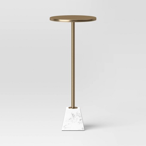 Brushed Metal Swivel Coat Rack Brass Finish - Hearth & Hand™ With