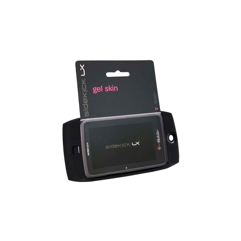 T-Mobile Gel Skin Silicone Case for Sidekick LX - Black, 1 of 4