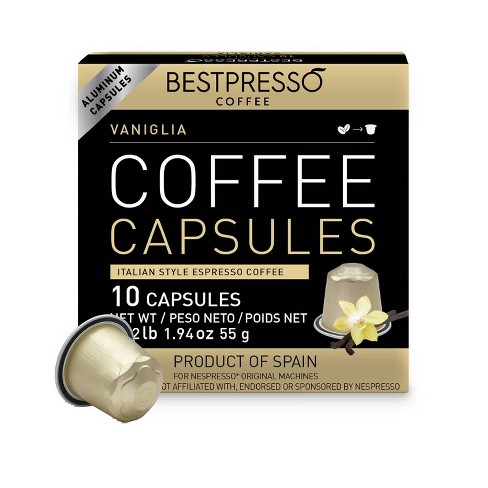 Premium quality coffee pods & machines