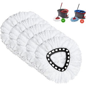 Perfect Fit Replacement for O-Cedar Triangle Mop - High Performance Microfiber Swivel Head for Deep Cleaning, Easy to Change - 1 of 4