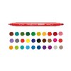 CARIOCA Birello Felt Tip Dual Tip Washable Pens - 30 Pieces - 2 of 4