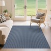 COZONY Washable Vintage Print Area Rug Non-Slip Carpet with Realistic Braided Texture,Stain Resistant Mat for Living Room/Bedroom/Kitchen/Nursery - 4 of 4