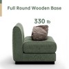 192”  U Shape Chenille Sectional Couch, 8 Seater Oversized Modular Sofa Set for Living Room Office-Morden Fort - 4 of 4