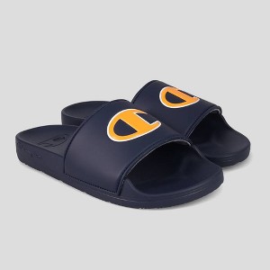 Champion Kids' Slide Sandals - Navy/Orange 13 : Target