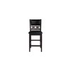 New Classic Furniture,Furniture Gia Solid Wood Counter Chairs In Ebony Black (Set Of 2) - 3 of 4