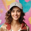 Dalix Double Scoop Ice Cream Embroidered Mens Cotton Dad Hat Baseball Cap - 3 of 4