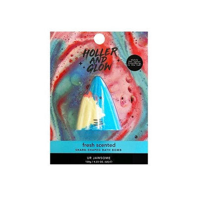 Holler and Glow Ur Jawsome Shark Bath Bomb - 4.23oz