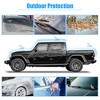Unique Bargains Truck Car Cover for Jeep Gladiator JT 2020 2021 2022 Outdoor Waterproof Sun Rain Dust Wind Snow Protection Black Blue 1 Pc - 2 of 4