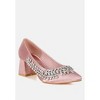 Abatina Satin Diamante Embellished Women Pumps - 2 of 4