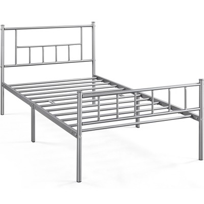 Yaheetech Metal-framed Platform Bed With Headboard And Footboard ...