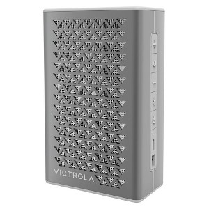 Victrola - Music Edition 1 Tabletop Bluetooth Speaker - Silver - 1 of 4