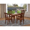 Southwestern Dining Set - 5 Piece Table & Chair Set - Rustic Farmhouse Style - Rectangular Table with Leaf - 2 of 4