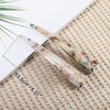 Unique Bargains Women's Metal Long Duckbill Hair Clips White 5.31"x0.83"x1.18" 2 Pcs - 4 of 4