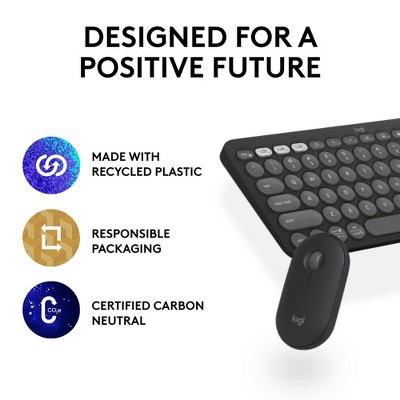 Logitech Bluetooth Wireless Keyboard and Mouse Combo - MK380S_0