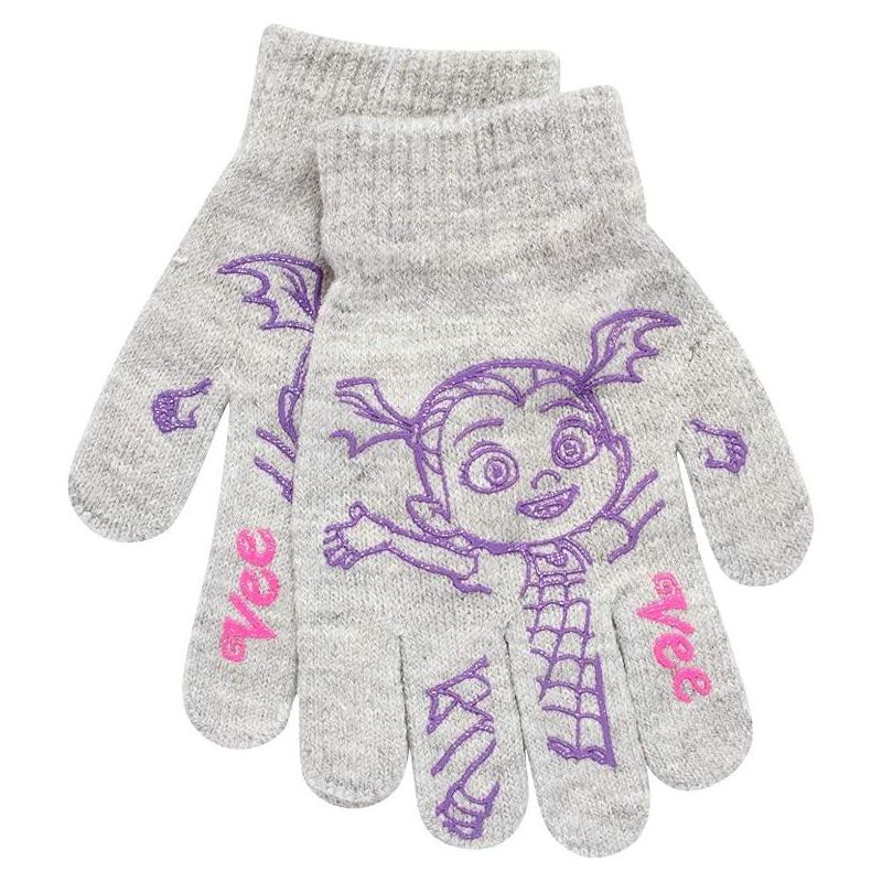 Disney Vampirina Girl's 4 Pack Gloves or Mittens Set, Kids Ages 2-7, 4 of 6