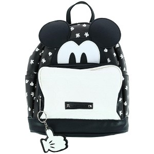 Mickey 10" Mini Deluxe Backpack with 1 Front pocket - 1 of 4